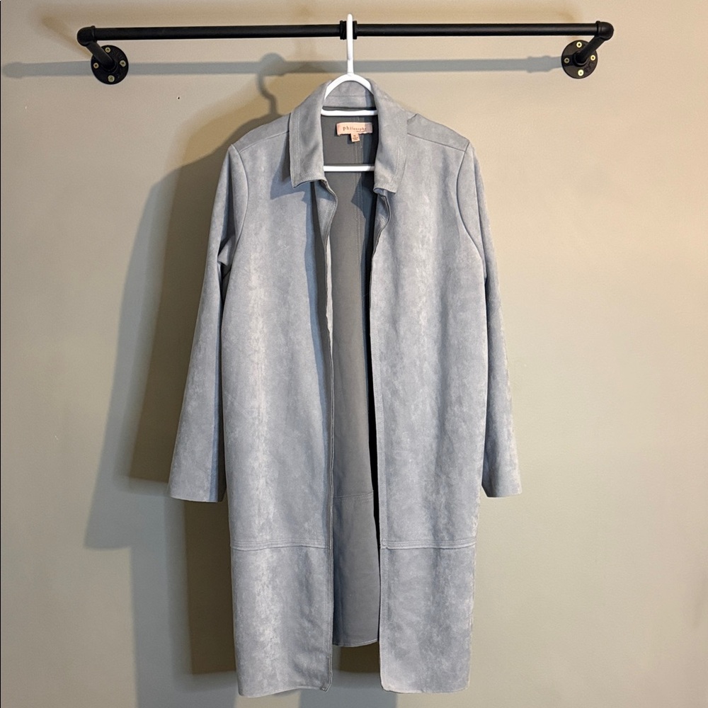 Philosophy Dusty Blue Coat